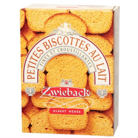 Zwieback - Petites Biscottes Suisses au Lait 165g