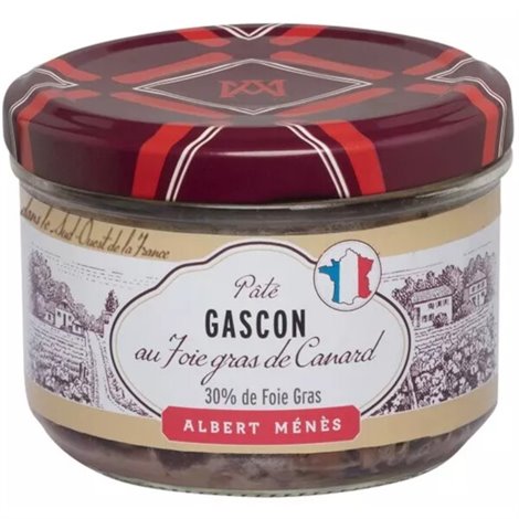 Pâté Gascon au Foie Gras de Canard 180g