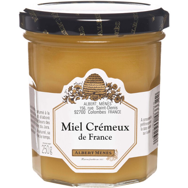 Romige honing uit Frankrijk 250g