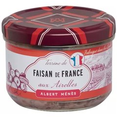 Pâté de Faisan aux Airelles et au Marc de Bourgogne 180g