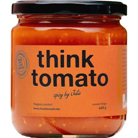 Sauce tomate cerise belge épicée fait maison 400g