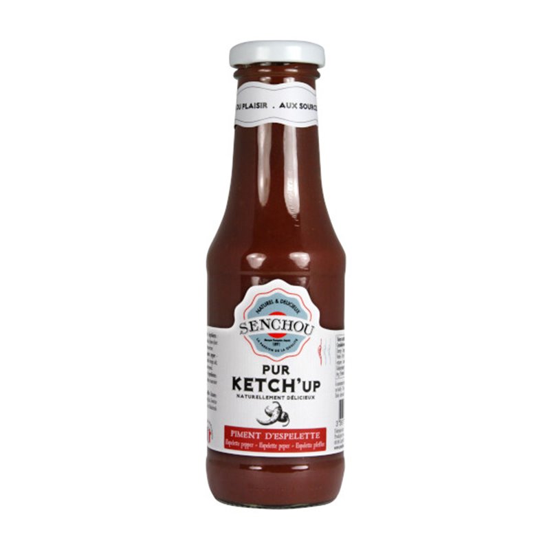 Pur Tomate Ketchup avec piment d'Espelette  360g 