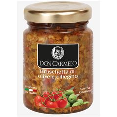 Bruschette aux Tomates Cerises et Olives 100g