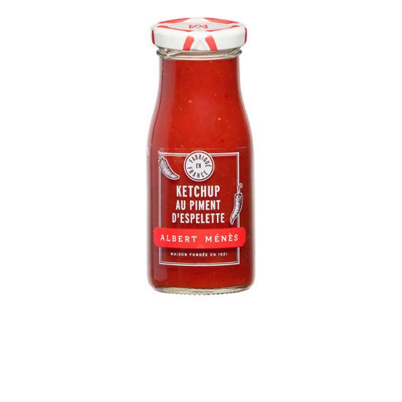 Ketchup Gastronomique Rouge au Piment d'Espelette 150 g