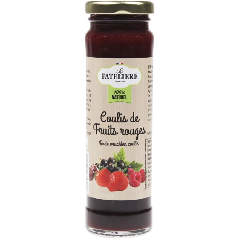  Coulis 4 fruits rouges 165g