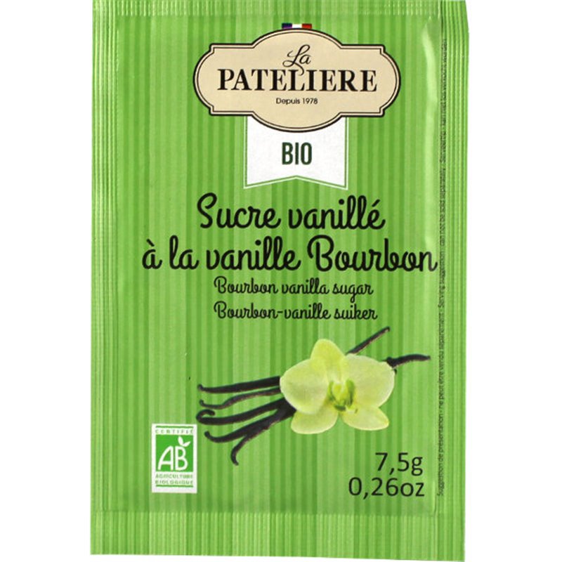  Sucre naturel à la vanille Bourbon BIO 60g