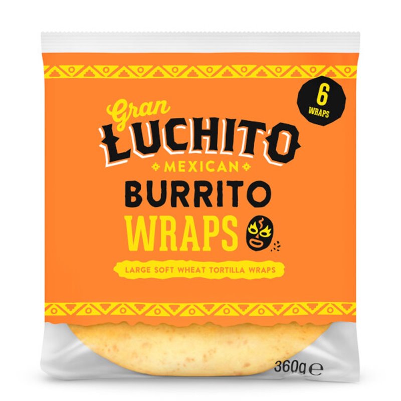 Burrito Wraps 360g