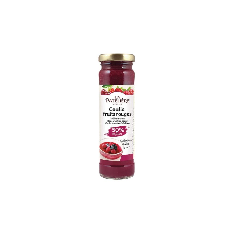  Coulis 4 fruits rouges 165g
