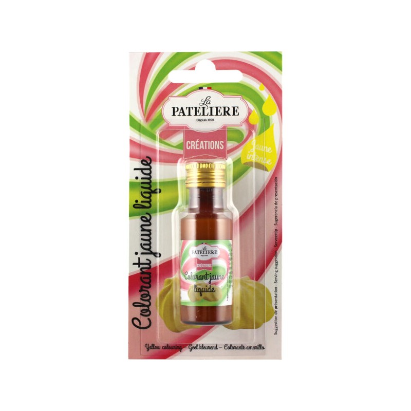 Natuurlijke Vloeibare kleurstof (geel) 20 ml