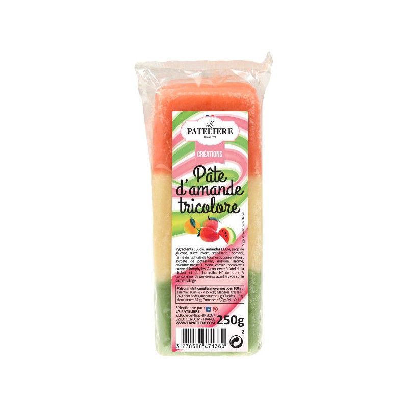 3-kleuren amandelpasta  250g