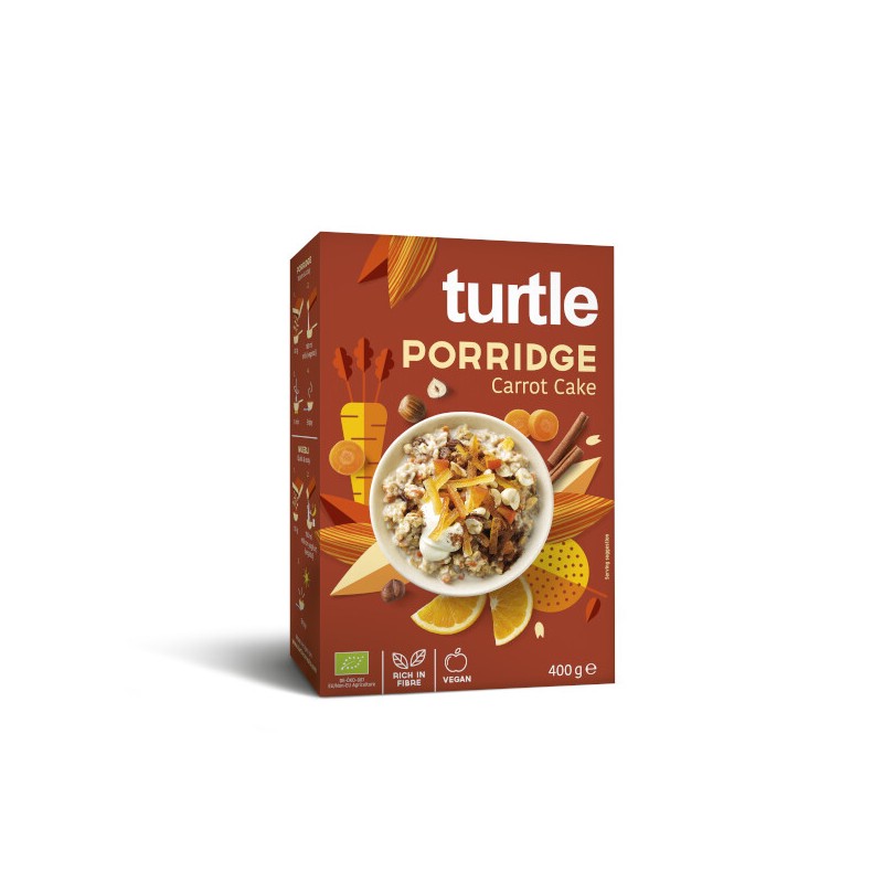 Havermout wortelcake BIO (glutenvrij) 400g