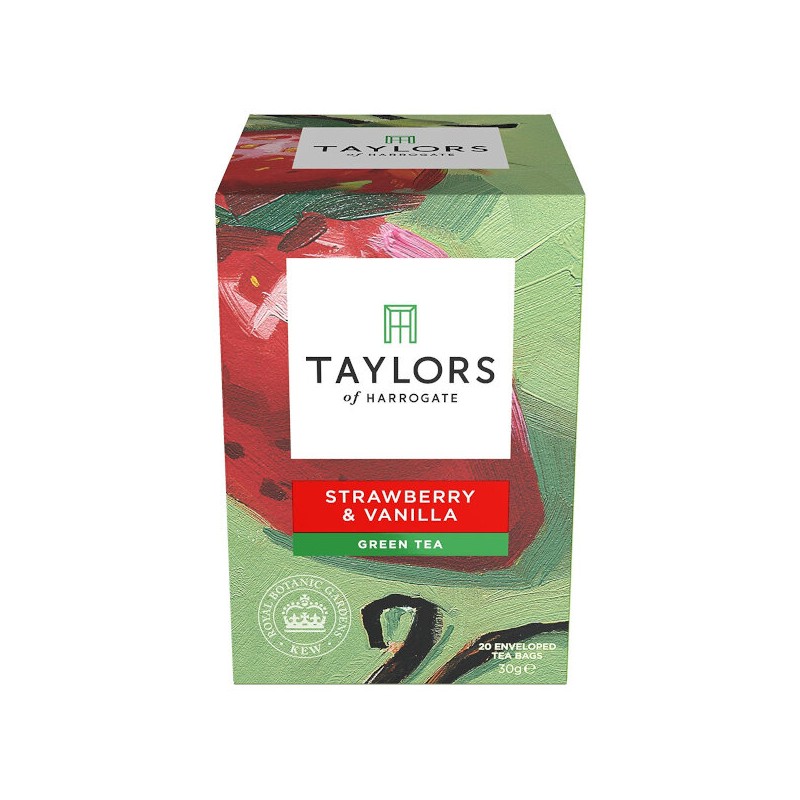 Strawberry & Vanilla Green thee 20s