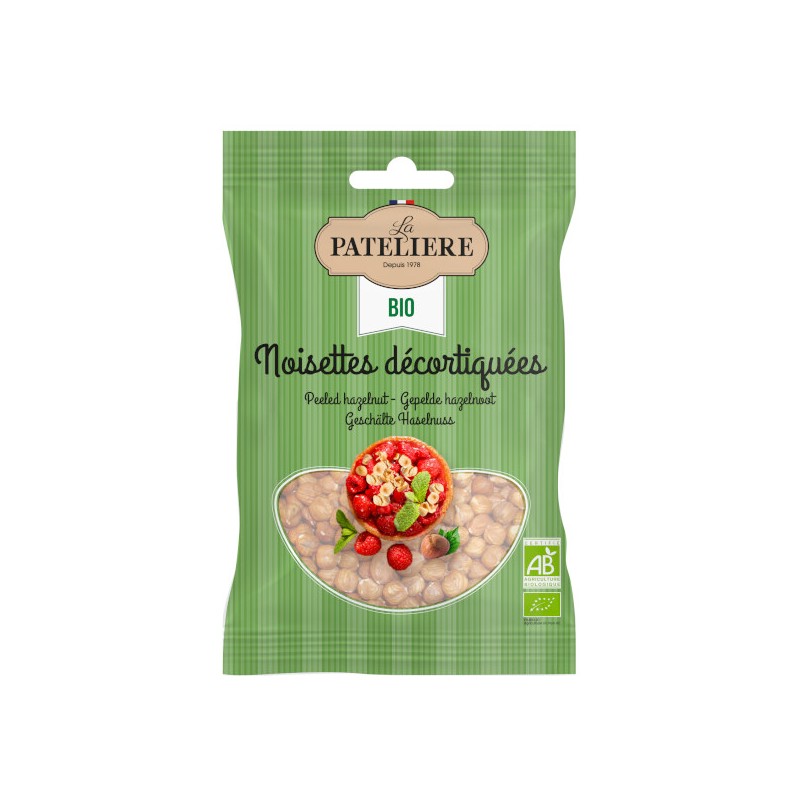 Gepelde hazelnoten BIO 125g