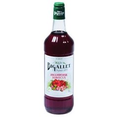 Sirop framboise hibiscus 1L