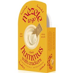 On the Go klassieke hummus met broodstengels 81g