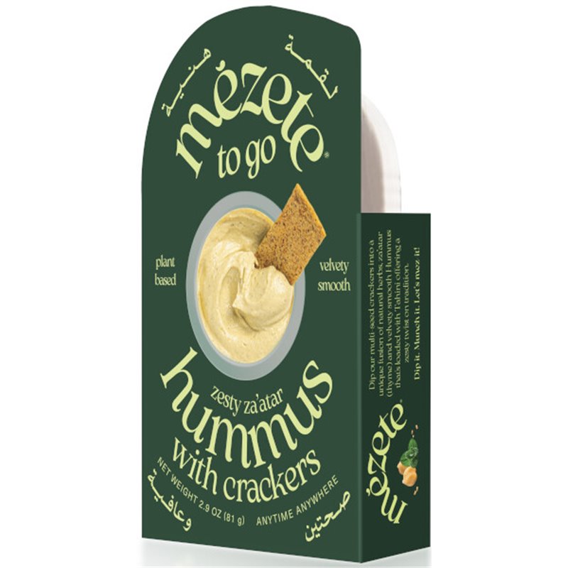On the Go kruiden hummus met broodstengels 81g
