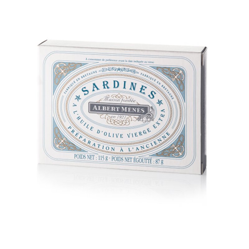 Sardines op oudse wijze met extra zuivere olijfolie 115g