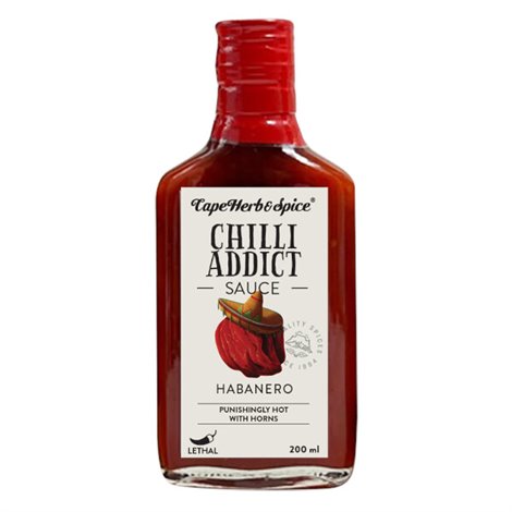 Sauce pimentée au habanero de Chilli Addict 200 ml