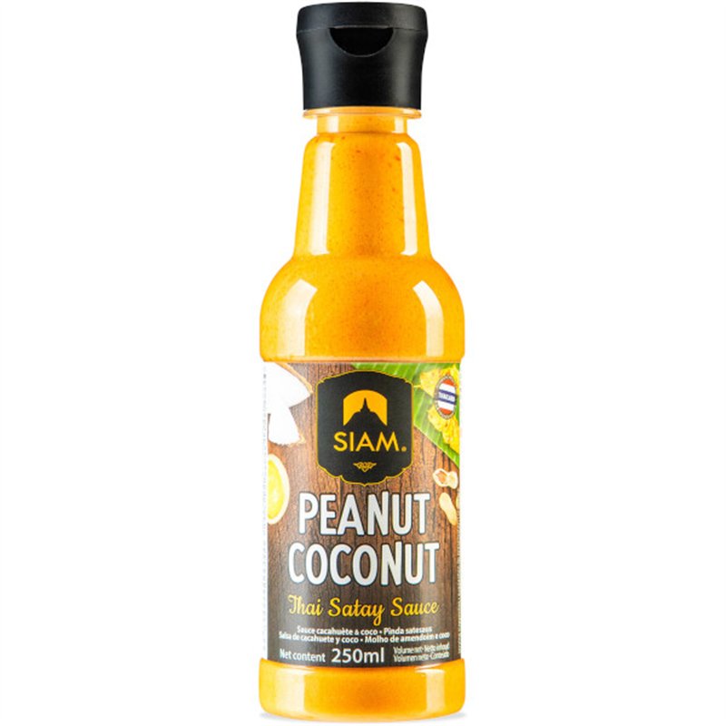 Sauce cacahuète & coco 250ml