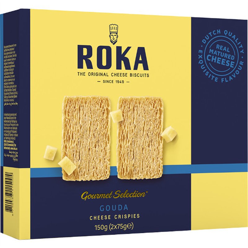 Cheese Crispies Gouda 2 x 75g