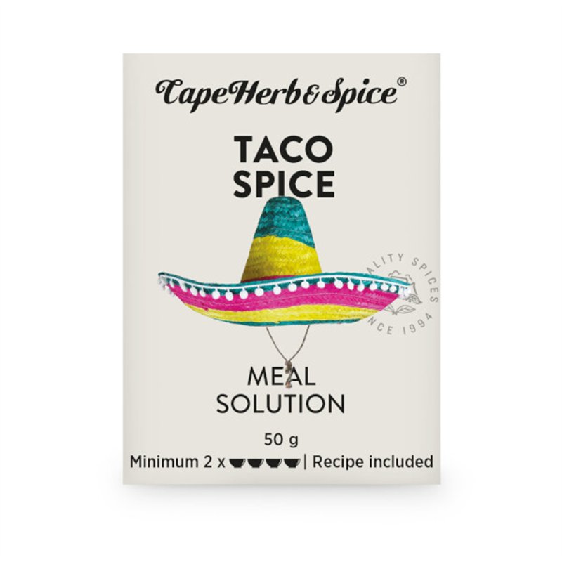 Mexicaanse Taco kruiden doos 50g
