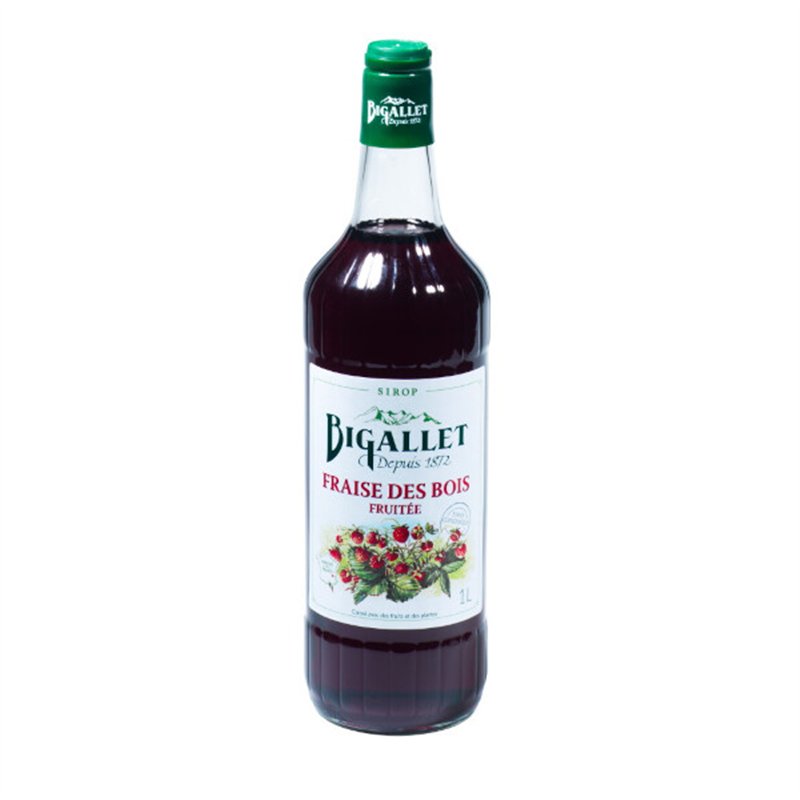 Sirop Fraise des Bois Fruitée 1L
