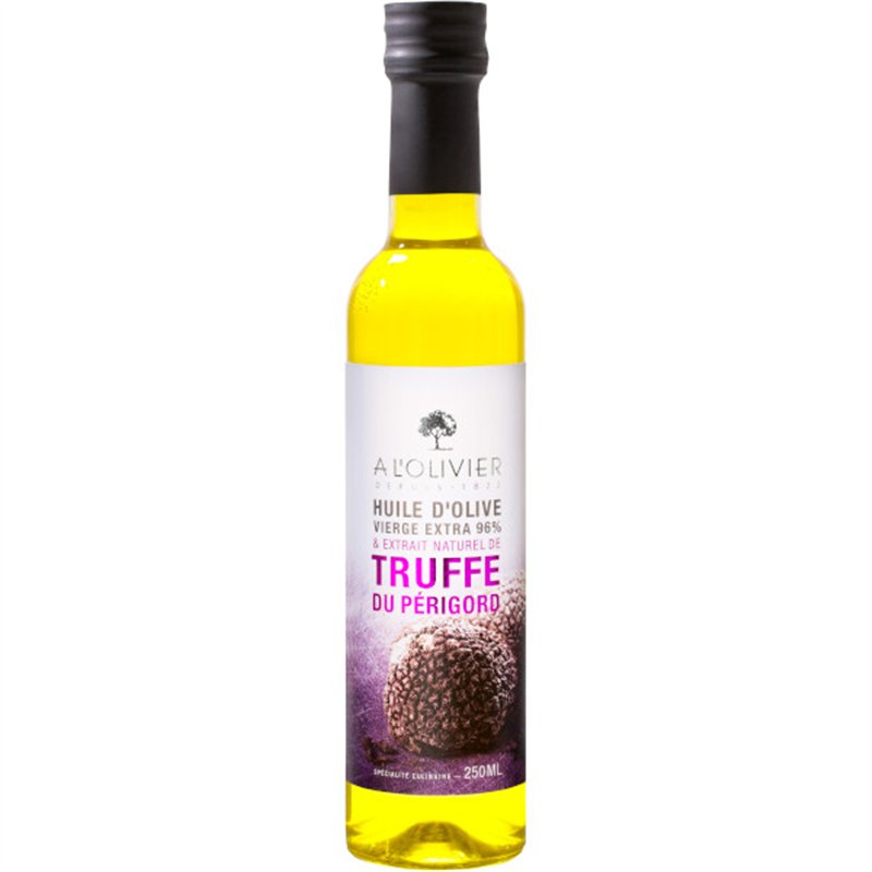 Huile d'olive aromatisée à la truffe noire du Périgord 25cl