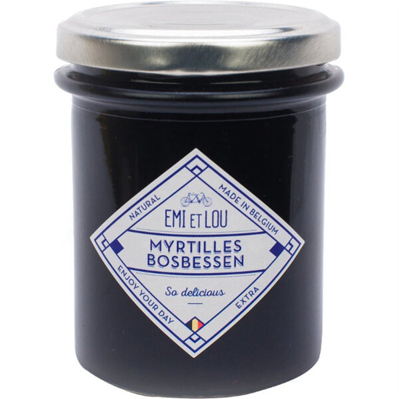 Confiture Myrtilles 215g