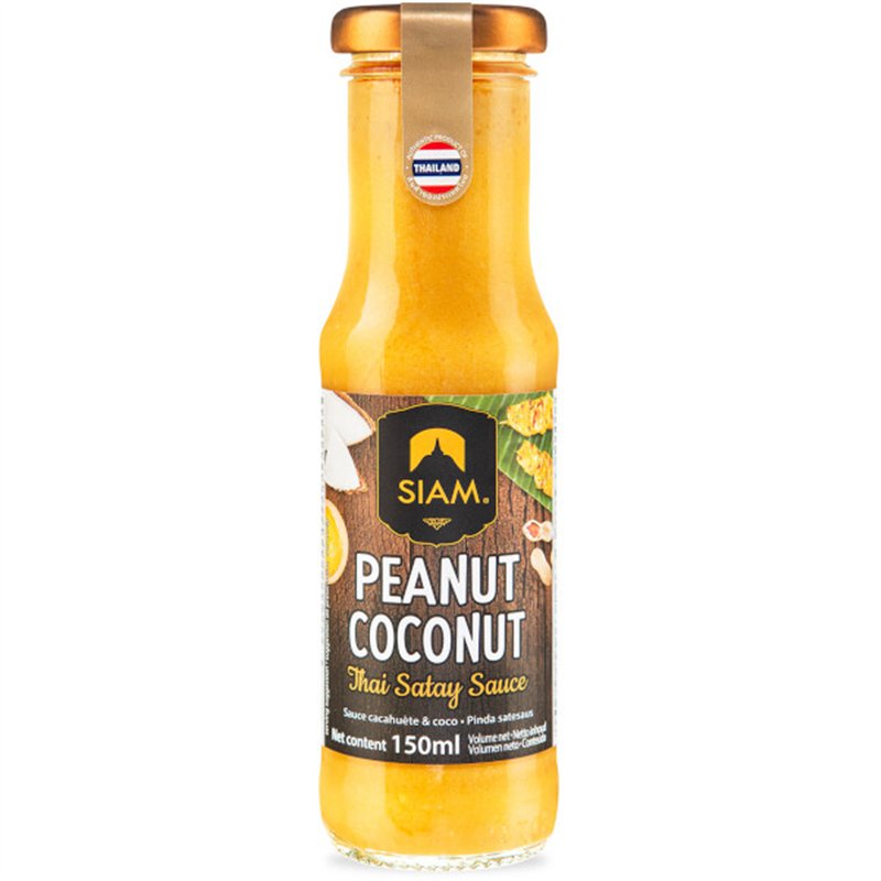 Sauce cacahuète & coco 150ml