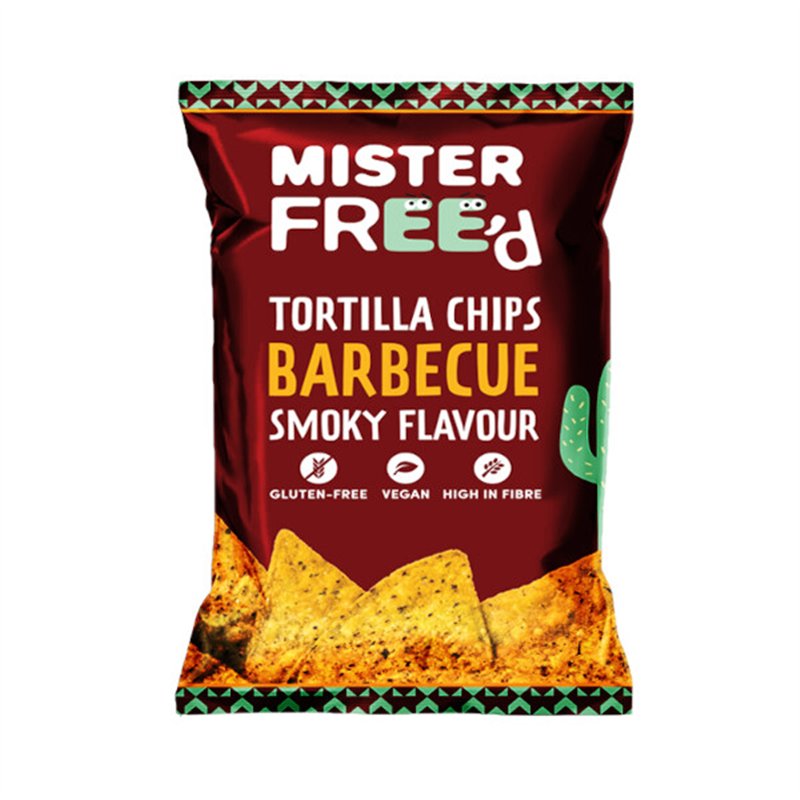 Tortilla chips BBQ (glutenvrij-vegan) 135g