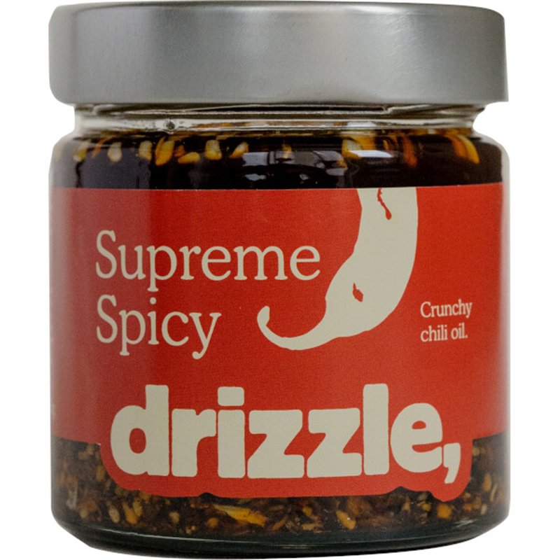 Supreme Spicy crunchy chilli olie 165g
