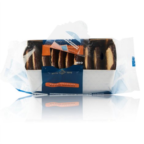 Witte Speculaas met pure chocolade130g