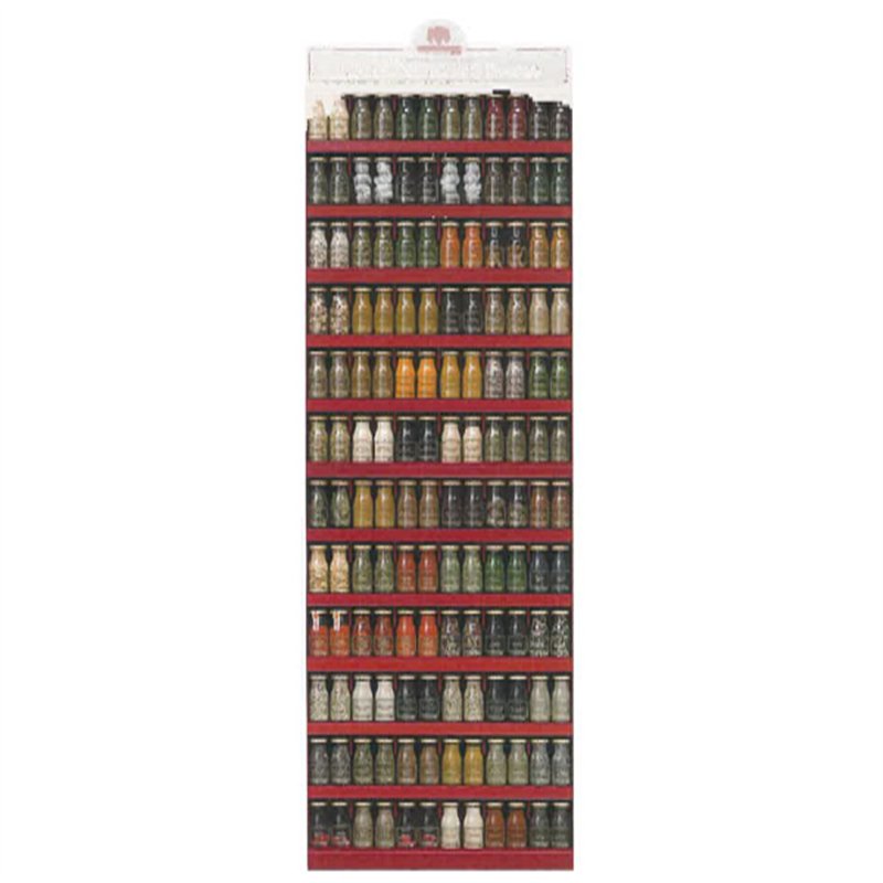 P.O.S. Verlichte display compleet Ménès 73.5x26x220 (60 kruiden)