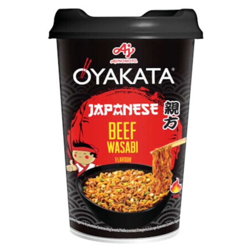 Nouilles instantanées au bœuf et au wasabi, cup 93g