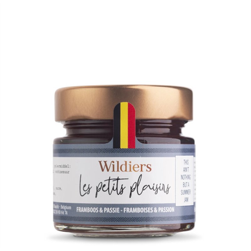 Confiture d'été Framboise fruit de la passion 125g