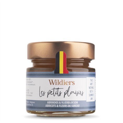 Zomer konfituur Abrikoos vlierbloesem 125g