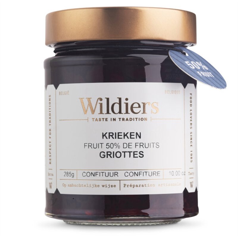 Confiture 50% fruits Cerises 285g