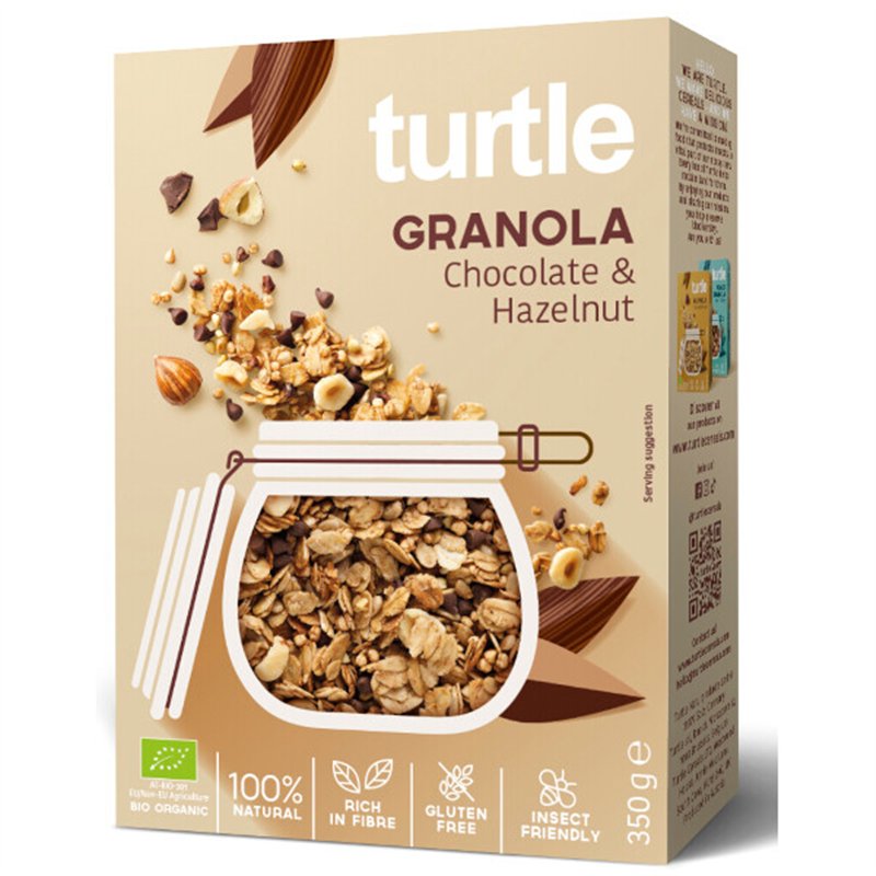 Granola Chocolade & Hazelnoot Bio 350g
