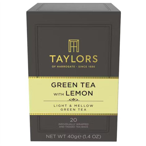 Green Tea with Lemon thé 20s