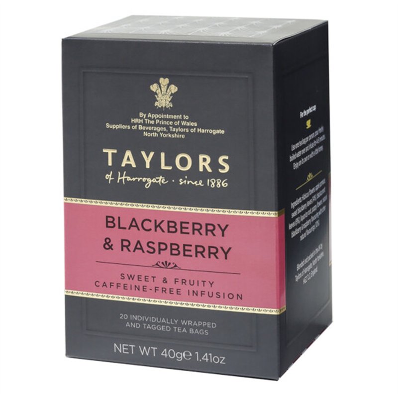 Blackberry & Raspberry Infusion thee 20s