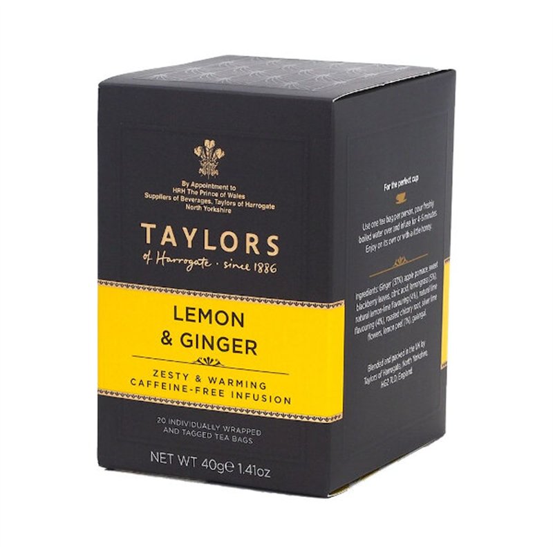 Lemon & Ginger Infusion thé 20s