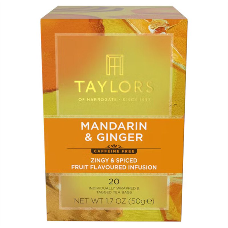 Mandarin & Ginger Infusion thee 20s
