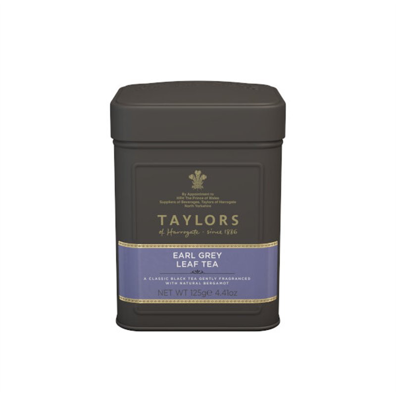 Earl Grey losse thee blikjes 125g