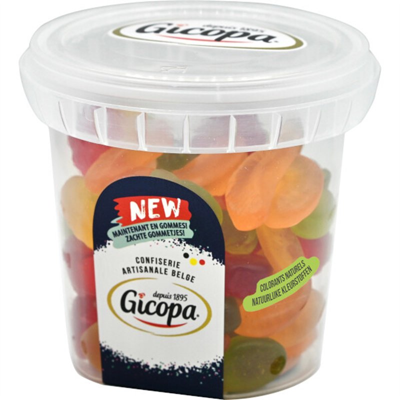 Autobox zachte snoepjes (assortiment fruit) in 135g