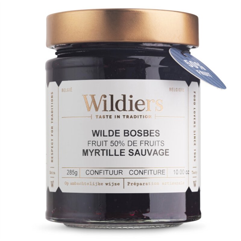 Confiture 50% fruits Myrtilles sauvages 285g