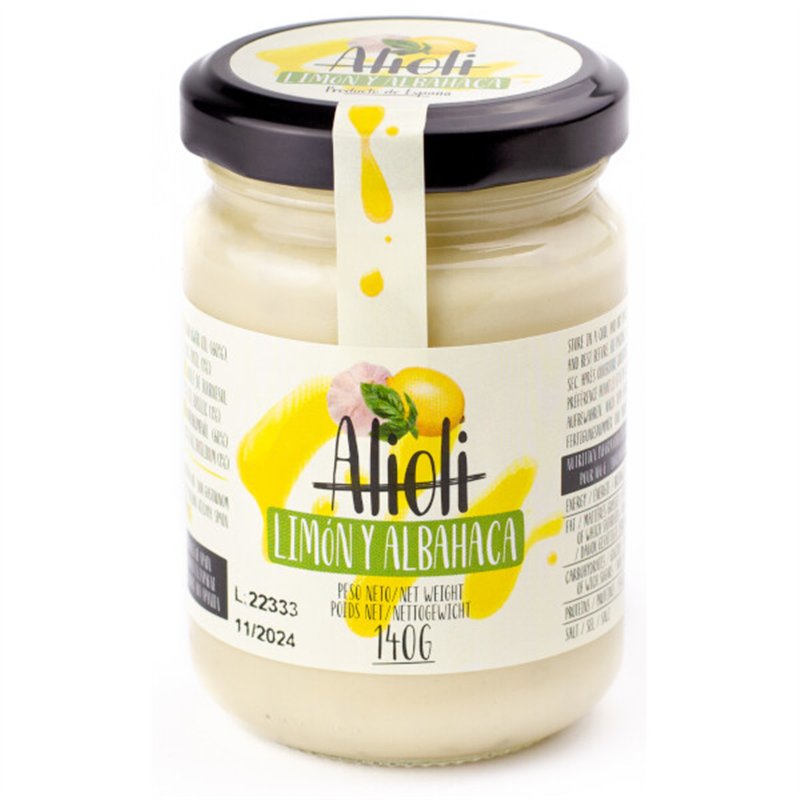 SLOWMOVER 30/09/2026 Aioli met basilicum en citroen 140g